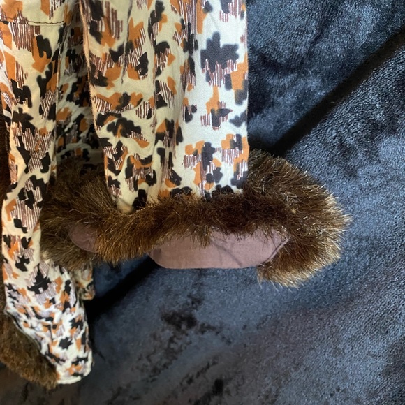 Baby gassy gooma leapard print with fur - Picture 2 of 6